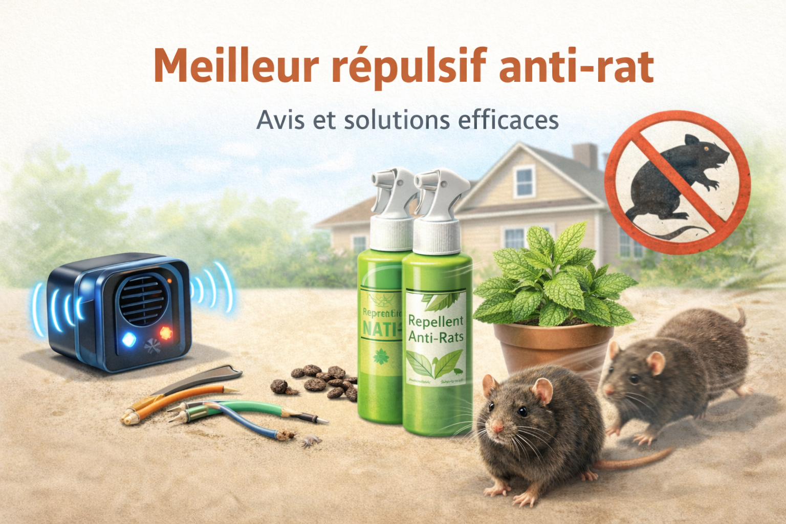 Meilleur répulsif anti-rat